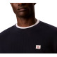 t-shirt homme  calvin klein ls microwaffle heritage lbl te
