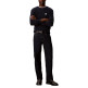 t-shirt homme  calvin klein ls microwaffle heritage lbl te