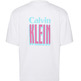 t-shirt femme calvin klein w ss boxy fit tee