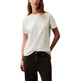 t-shirt femme  calvin klein w a- inst. logo classic tee ss