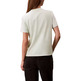 t-shirt femme  calvin klein w a- inst. logo classic tee ss