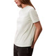 t-shirt femme  calvin klein w a- inst. logo classic tee ss