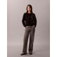 maillot femme  calvin klein w long sleeve smooth cotton ck