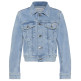 manteau femme  calvin klein w ls classic trucker coastal l