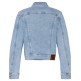 manteau femme  calvin klein w ls classic trucker coastal l