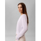 maillot femme  calvin klein w logo outline ls top