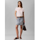 t-shirt femme  calvin klein w ss classic resort calvin log