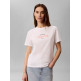 t-shirt femme  calvin klein w ss classic resort calvin log