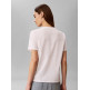 t-shirt femme  calvin klein w ss classic resort calvin log