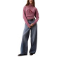 femme w ls logo tneck pullover vcb