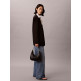 sac à main femme  calvin klein w bold ck small crescent bag