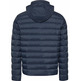 cazadora homme  calvin klein m ls nylon lt wt hooded  fz pu