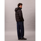 cazadora homme  calvin klein m ls nylon zip off hood down p