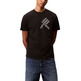 t-shirt homme  calvin klein m ss 30s eu ck bh word stack g