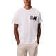 t-shirt homme  calvin klein m ss 20s ck sport logo graphic