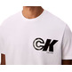 t-shirt homme  calvin klein m ss 20s ck sport logo graphic