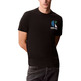 t-shirt homme  calvin klein m ss 30s eu ck bh logo graphic