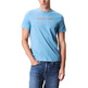 t-shirt homme  calvin klein m ss 30s eu calvin line 3d gra