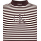 t-shirt homme calvin klein m ss 20s stripe maillot singelog