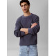 maillot homme  calvin klein m ls ez cotton waffle crwnk sw