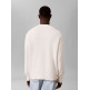 maillot homme  calvin klein m ls ez cotton waffle crwnk sw