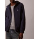 cazadora homme  calvin klein m ls hooded ripstop harrington