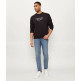 sweat-shirt homme  calvin klein m eu 350terry 1968 nyc graphic