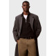 sweat-shirt homme  calvin klein m cl ls 350terry mcro mnlg qtr