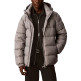 cazadora homme  calvin klein m ls nyln zp off hod down pufr