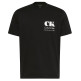 t-shirt homme  calvin klein m ss 30s eu ck resort graphic
