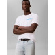 t-shirt homme  calvin klein m ss 20s calvin disc stack gra