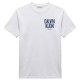 t-shirt homme  calvin klein ss 30s eu block font calvin bc