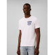 t-shirt homme  calvin klein ss 30s eu block font calvin bc