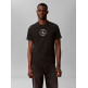 t-shirt homme  calvin klein ss 30s eu crest graphic tee