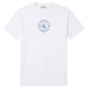 t-shirt homme  calvin klein ss 30s eu crest graphic tee