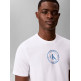 t-shirt homme  calvin klein ss 30s eu crest graphic tee