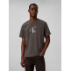 t-shirt homme  calvin klein ss 20s ez distressd mnlgo grap