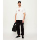 t-shirt homme  calvin klein m ss 30s whsl ckj 2tone ck gra