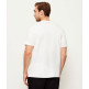 t-shirt homme  calvin klein m ss 30s whsl ckj 2tone ck gra