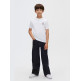 t-shirt garçon  calvin klein b ck small chest circle ss t-s