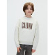 sweat-shirt garçon  calvin klein b calvin applique cn sweatshir
