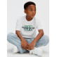 t-shirt garçon  calvin klein b varsity logo ss t-shirt