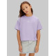 t-shirt fille  calvin klein g ck logo boxy t-shirt ss