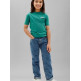 t-shirt garçon  calvin klein b front back print tee ss
