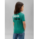 t-shirt garçon  calvin klein b front back print tee ss