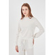 sweat-shirt femme yes zee maglia donna lupetto, m/l