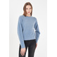 sweat-shirt femme  yes zee maglia donna lupetto cropped