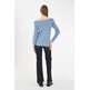 sweat-shirt femme  yes zee maglia donna collo ad anello