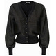 sweat-shirt femme yes zee maglia donna cardigan corto