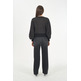 sweat-shirt femme yes zee maglia donna cardigan corto